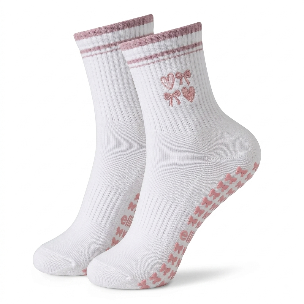 Chaussettes Pilates Cœur