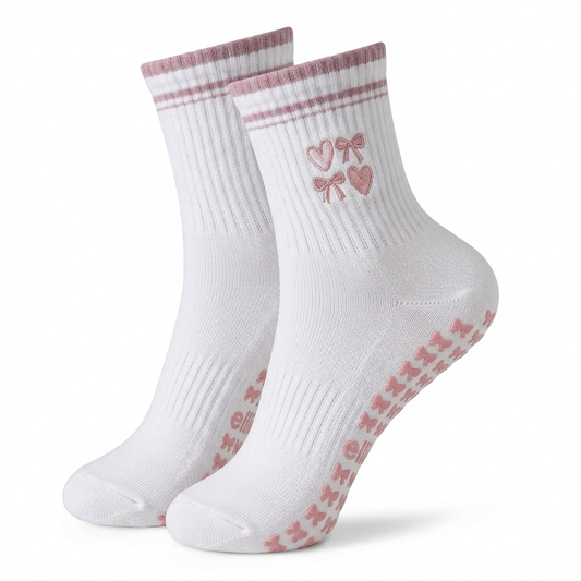 Chaussettes Pilates Cœur