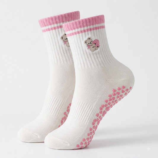 Chaussettes Pilates Ours