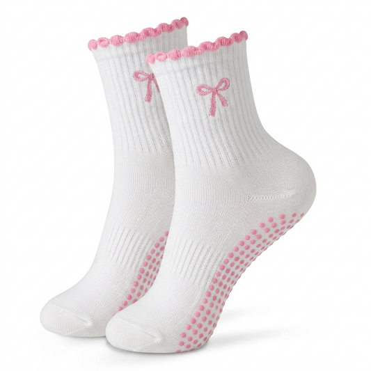 Chaussettes Papillon Blanc